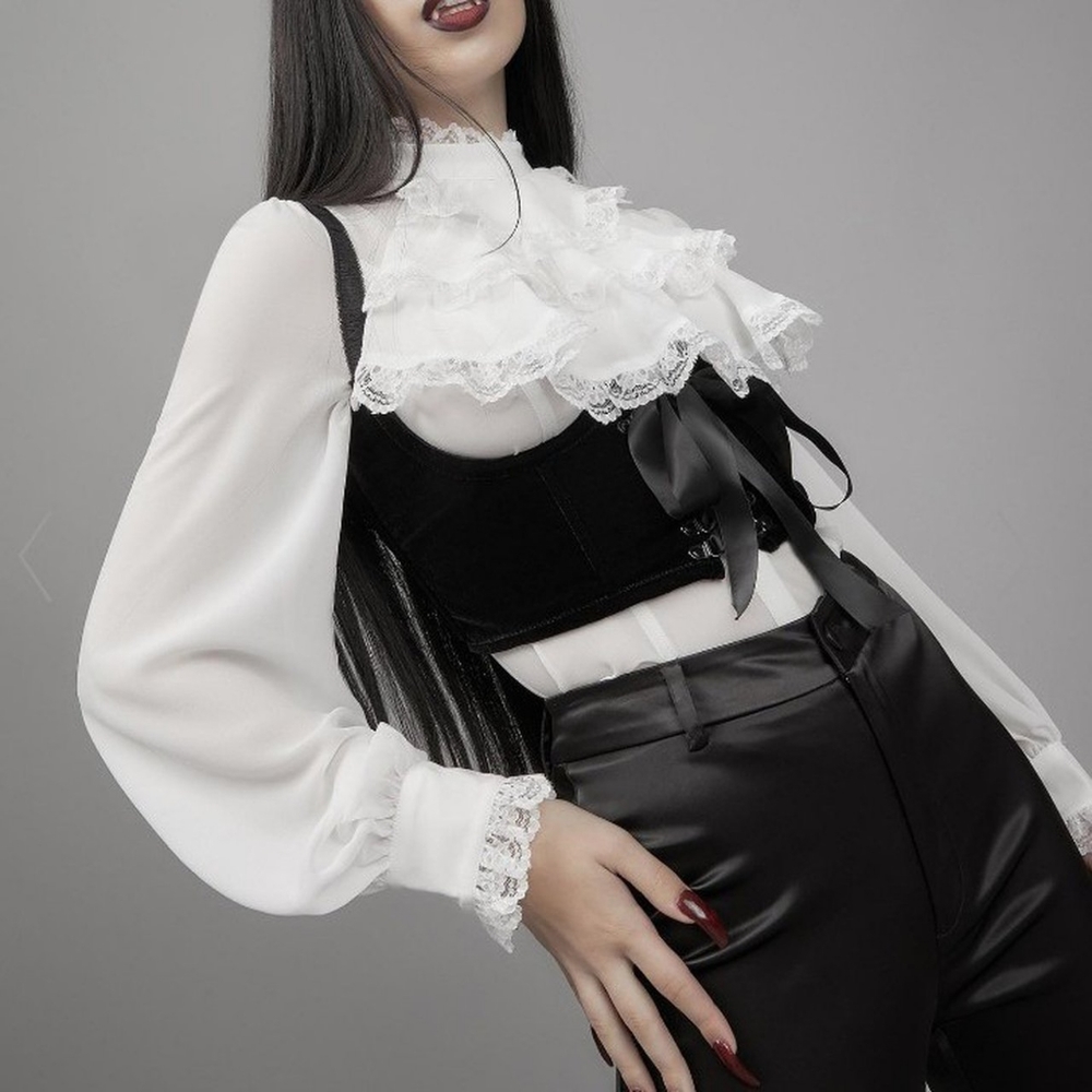 Widow I'm No Angel Chiffon Blouse